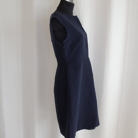 Elegant Navy Blue Dress - Picture 3 of 7